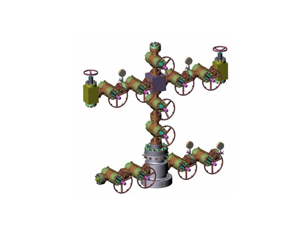 分體式采油樹(shù)及油管頭--Split type oil tree and tubing head.jpg